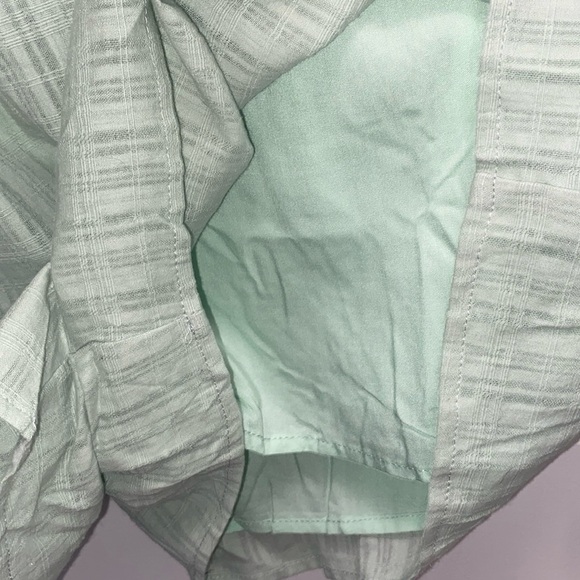 NWT Lumière Mint Boho Ruffle Oversized Romper Size Large - Picture 12 of 16